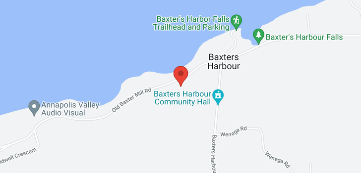 map of 584 Old Baxter Mill Road